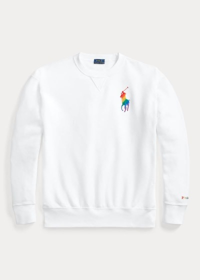 Men's Polo Ralph Lauren Pride Fleece Sweatshirt | 068941SQL